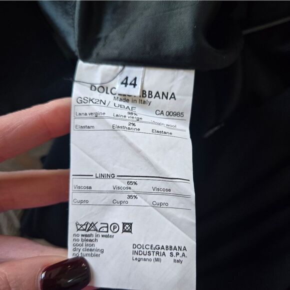 Dolce & Gabbana High Waist pencil Skirt with belt size 44 6 8 - Picture 5 of 13